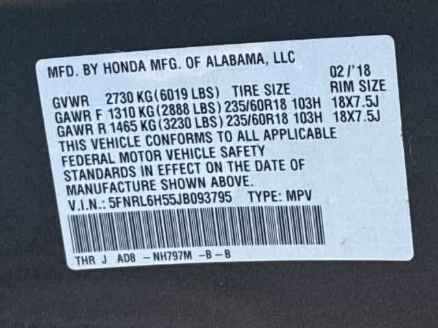 Used 2018 Honda Odyssey EX image 37