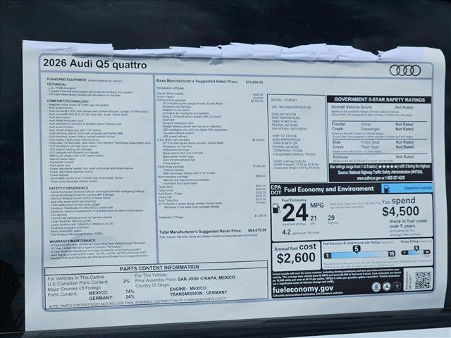 New 2026 Audi Q5 Premium AWD/4WD image 18