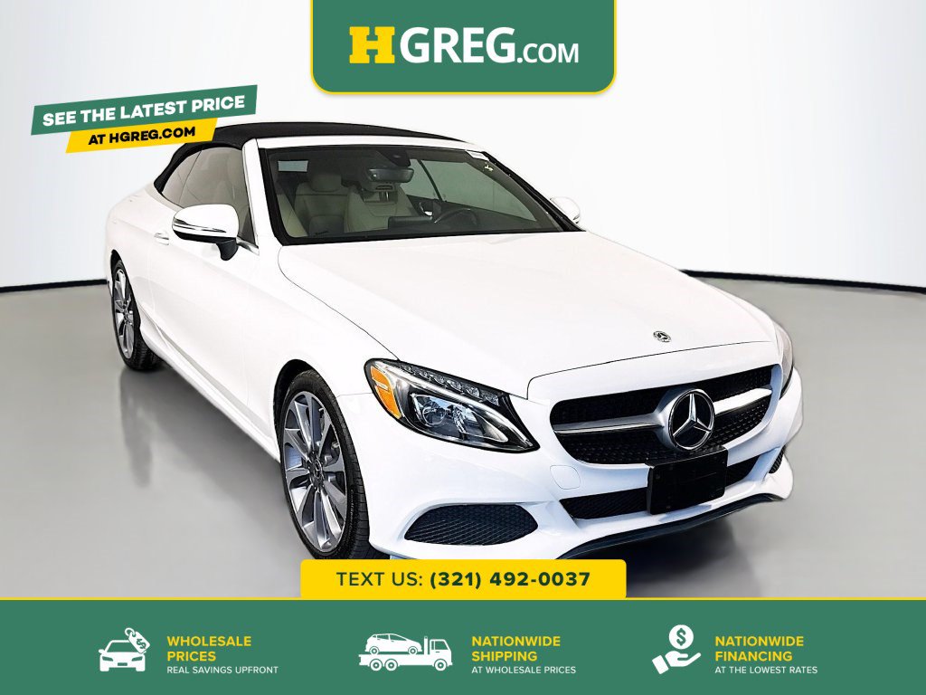 Used 2018 Mercedes-Benz C 300 Cabriolet w/ Premium Package