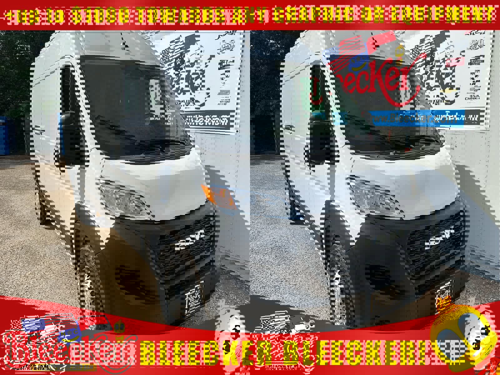 New 2025 RAM ProMaster 2500