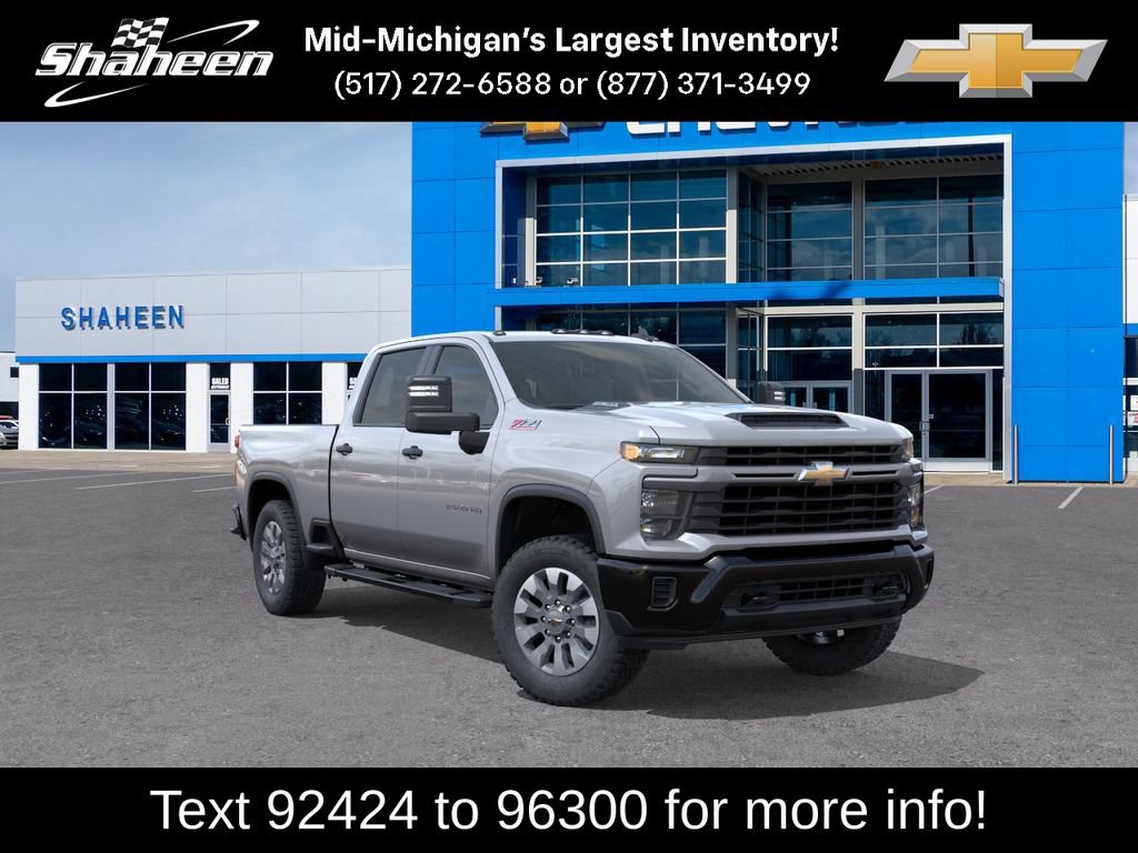 New 2026 Chevrolet Silverado 2500 Custom w/ Custom Convenience Package AWD/4WD image 1