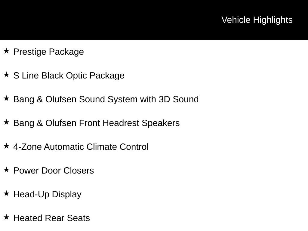 New 2026 Audi A6 Prestige image 7