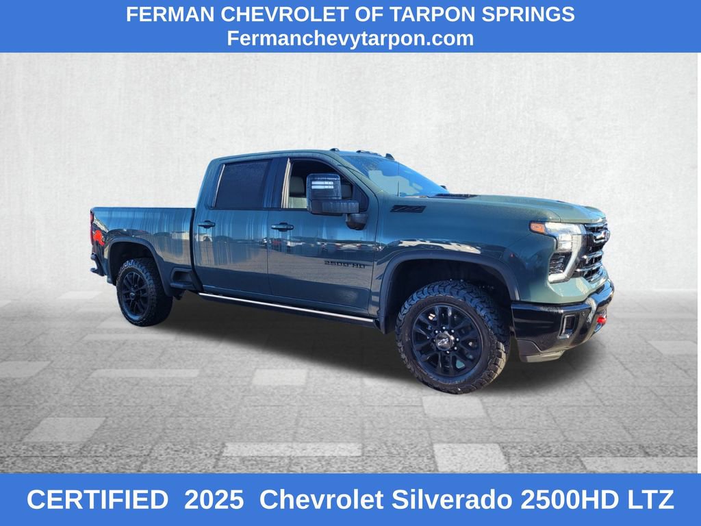 Certified 2025 Chevrolet Silverado 2500 LTZ w/ Trail Boss Package image 1