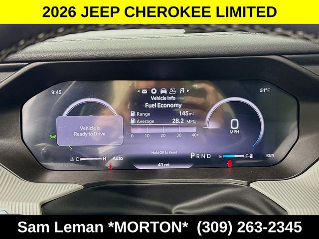 New 2026 Jeep Cherokee Limited AWD/4WD image 12