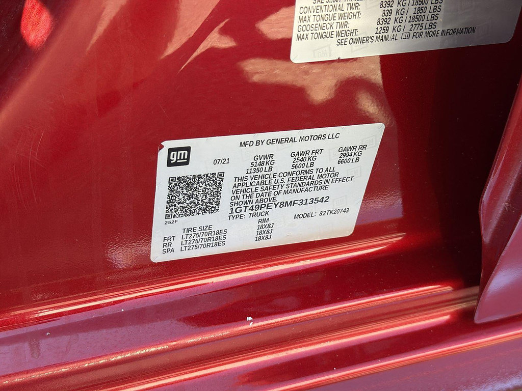 Used 2021 GMC Sierra 2500 AT4 AWD/4WD image 33