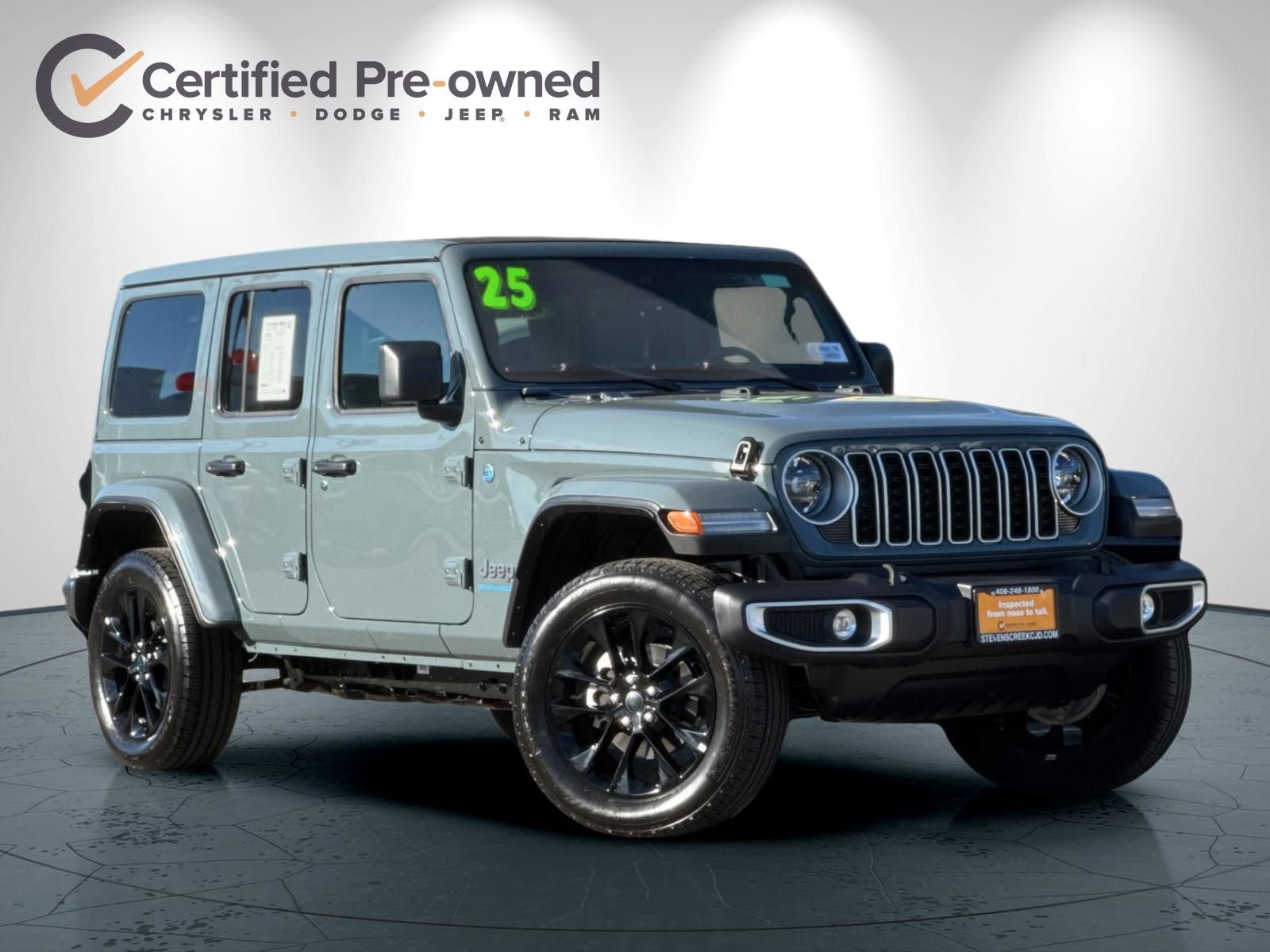 Certified 2025 Jeep Wrangler Unlimited Sahara w/ Safety Group image 2