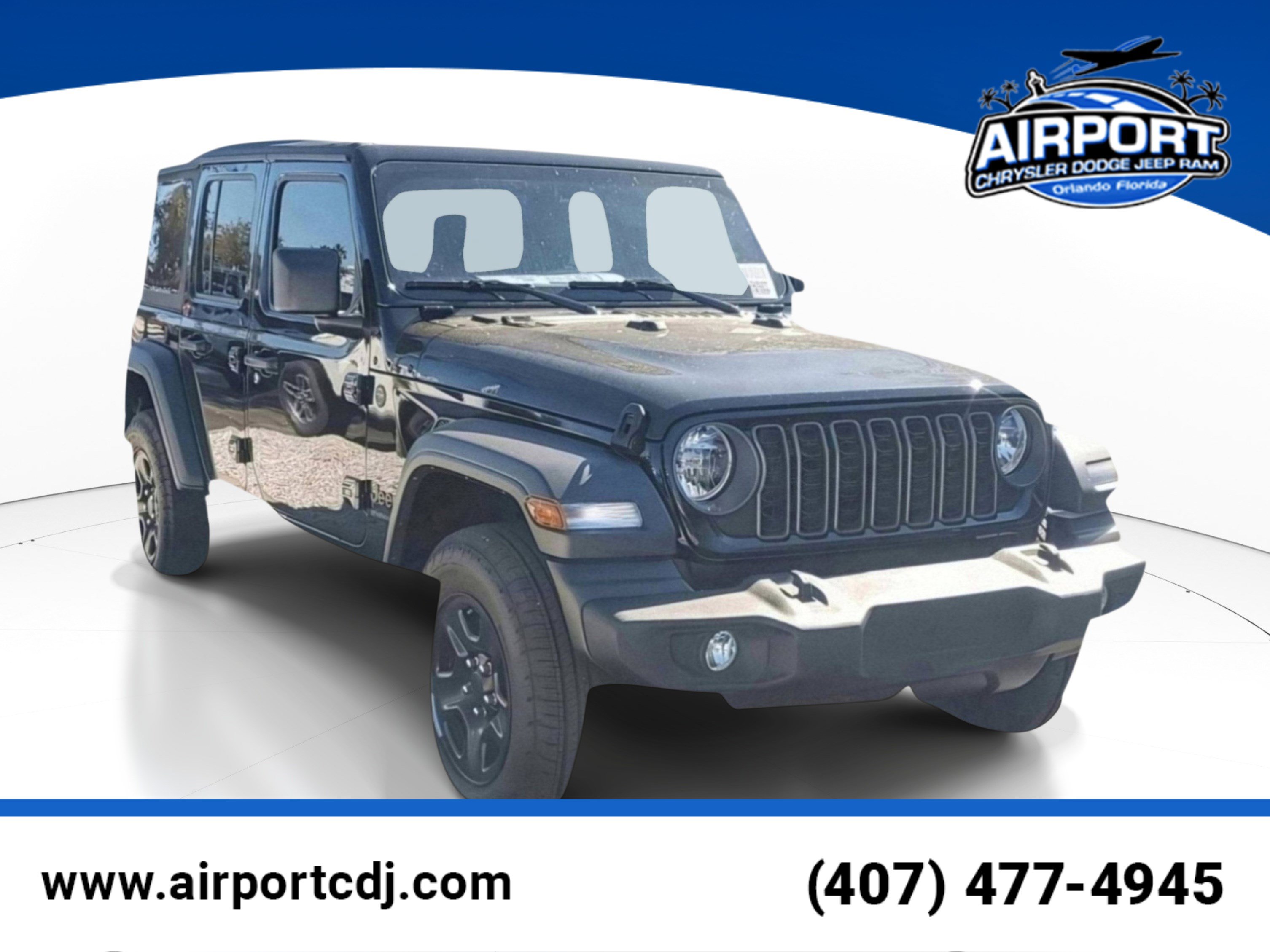 New 2026 Jeep Wrangler Unlimited Sport