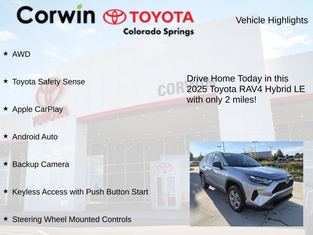 Used 2025 Toyota RAV4 LE image 7