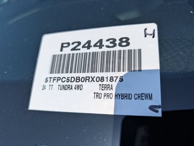Used 2024 Toyota Tundra TRD Pro AWD/4WD image 36