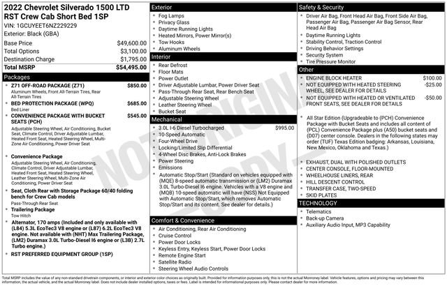 Used 2022 Chevrolet Silverado 1500 RST w/ Z71 Off-Road Package AWD/4WD image 40