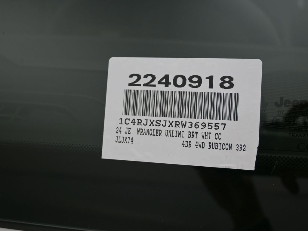 New 2024 Jeep Wrangler Unlimited Rubicon 392 image 11