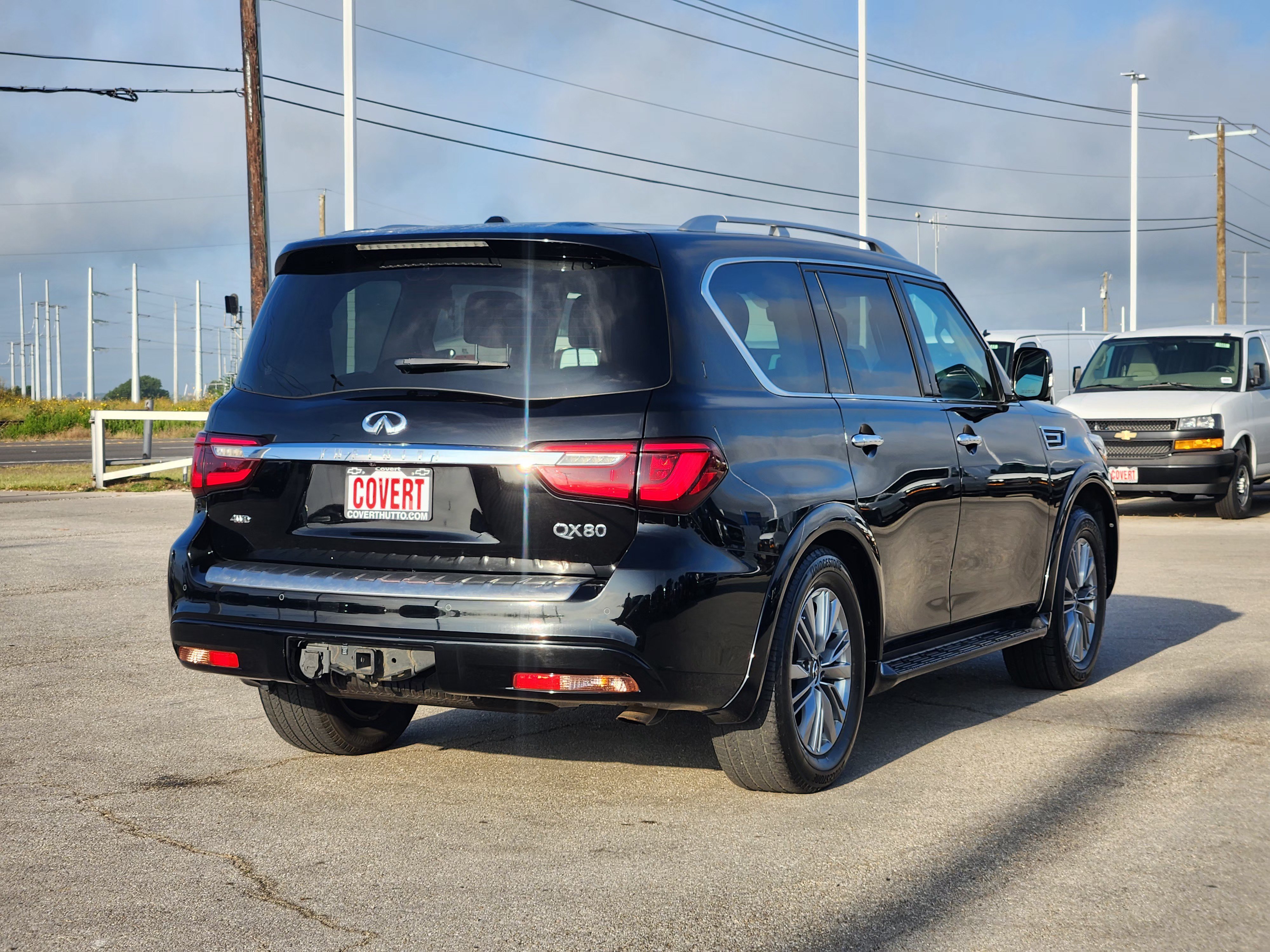 Used 2021 INFINITI QX80 Luxe AWD/4WD image 7