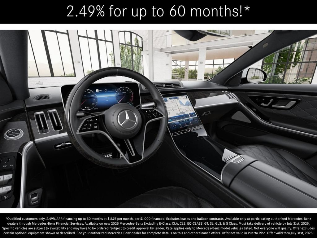New 2026 Mercedes-Benz S 580 4MATIC Sedan image 3