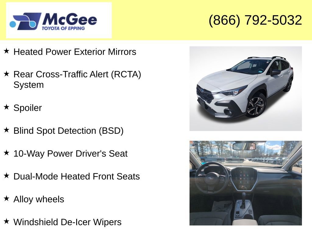 Used 2025 Subaru Crosstrek 2.0i Premium image 12