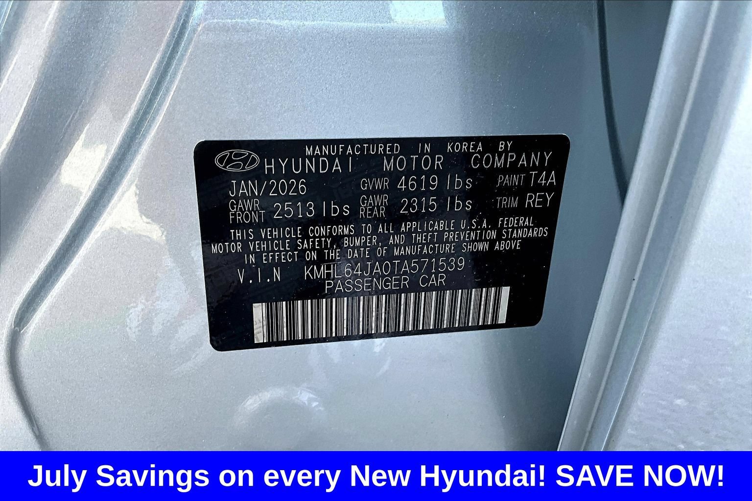 New 2026 Hyundai Sonata SEL AWD/4WD image 10
