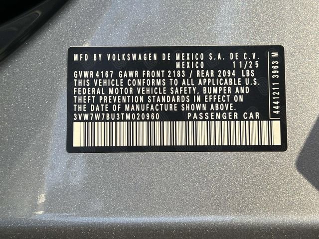 New 2026 Volkswagen Jetta SE image 26