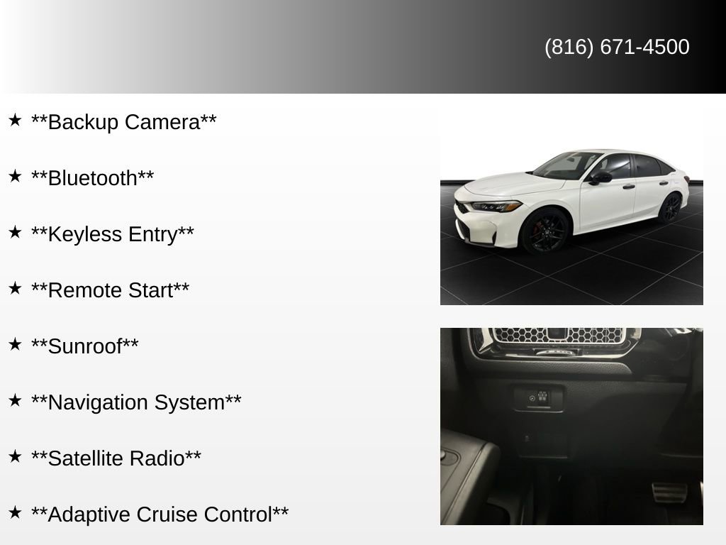 Used 2025 Honda Civic Sport image 82