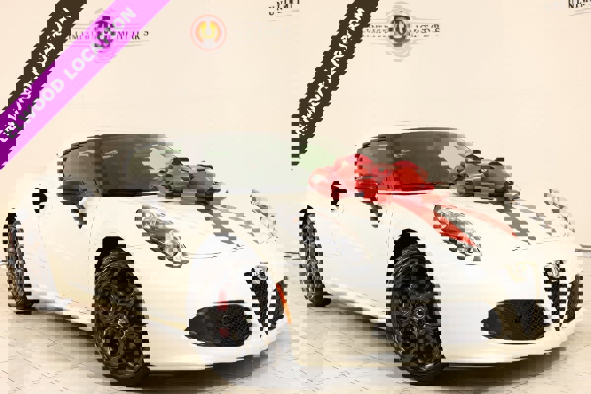 Used 2015 Alfa Romeo 4C Coupe w/ Leather Interior Group