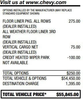 Used 2024 Chevrolet Traverse RS w/ LPO, Floor Liner Package image 2