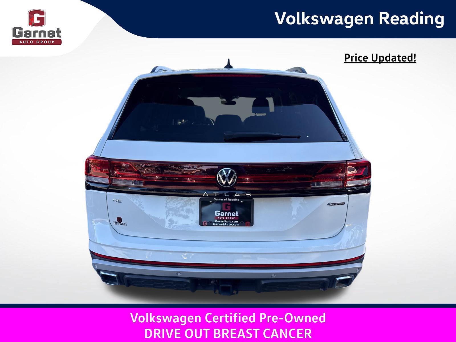 Certified 2025 Volkswagen Atlas Peak Edition SE AWD/4WD image 4
