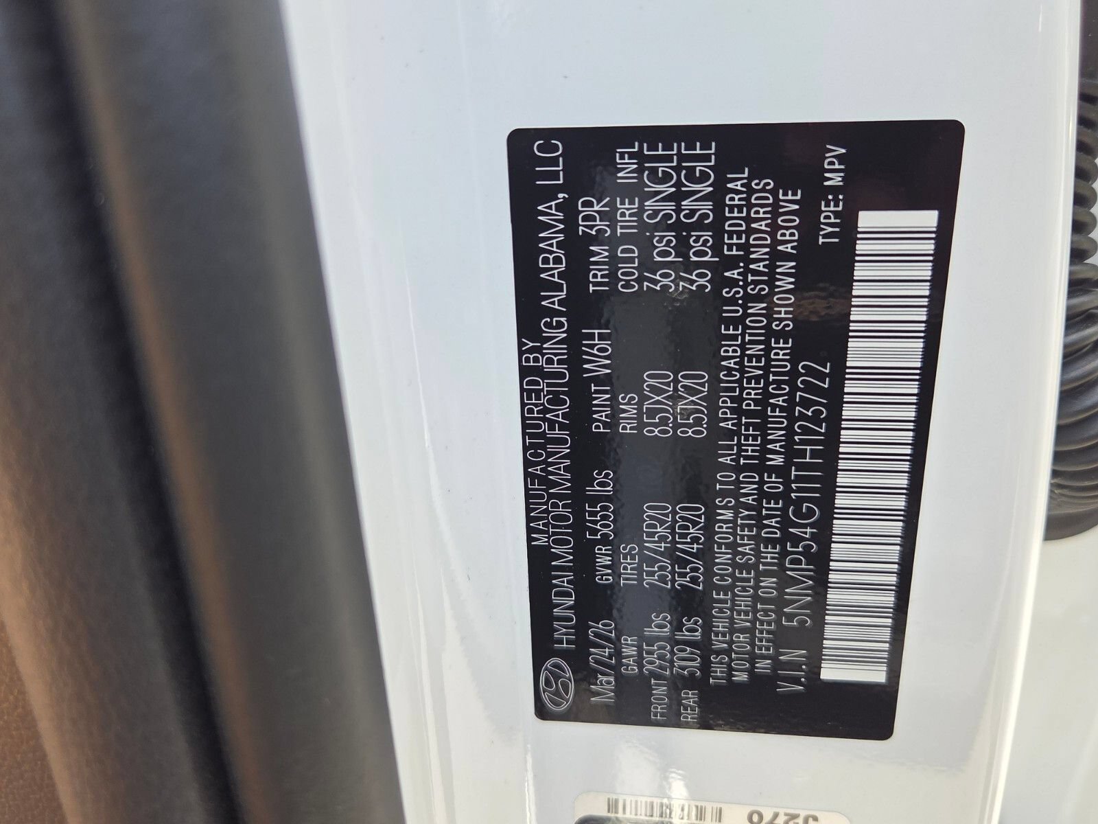 New 2026 Hyundai Santa Fe Calligraphy FWD image 10