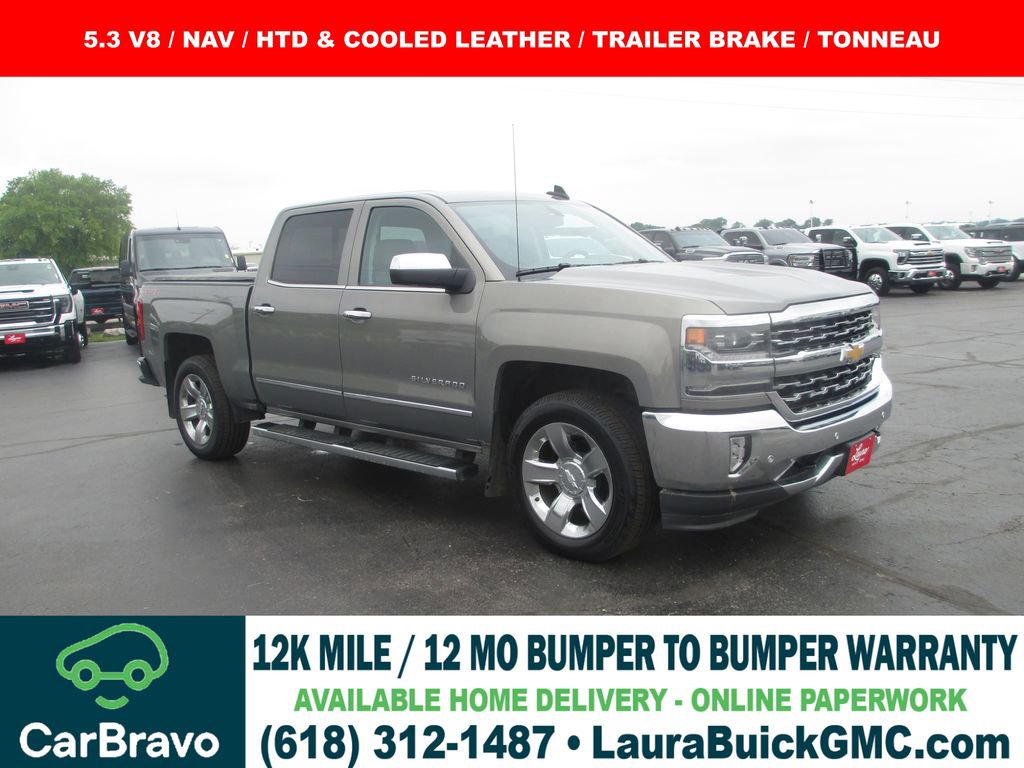 Certified 2017 Chevrolet Silverado 1500 LTZ w/ Sport Package