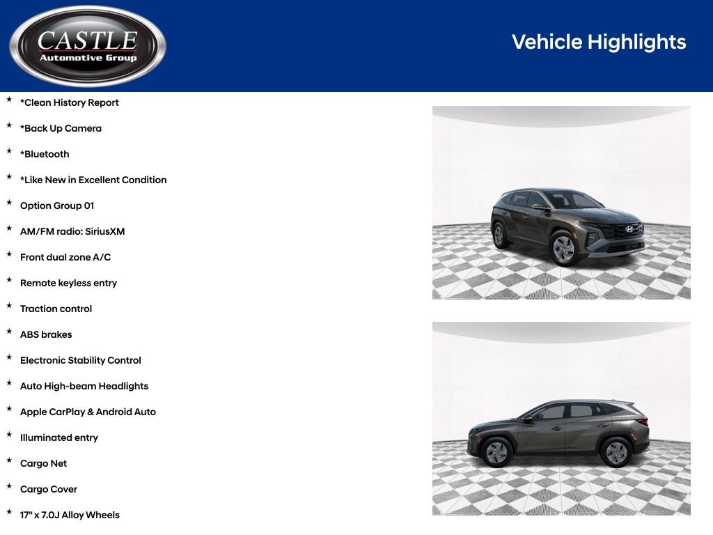 Used 2026 Hyundai Tucson Blue SE AWD/4WD image 4