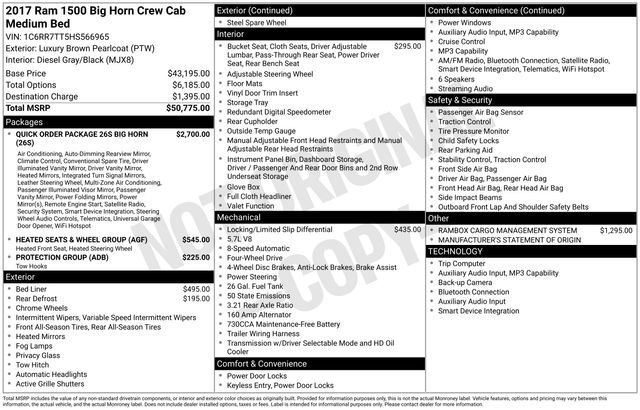 Used 2017 RAM 1500 Big Horn image 36