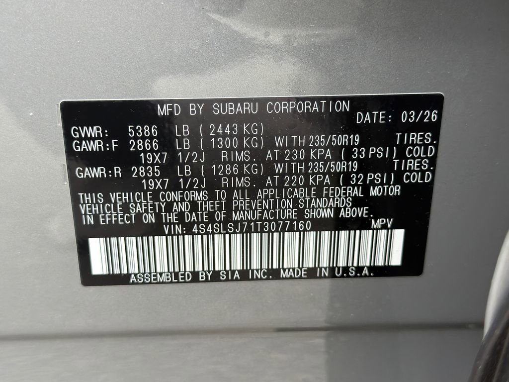 New 2026 Subaru Forester Touring AWD/4WD image 31