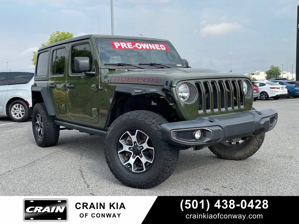 Used 2022 Jeep Wrangler Unlimited Rubicon w/ Cold Weather Group AWD/4WD image 1