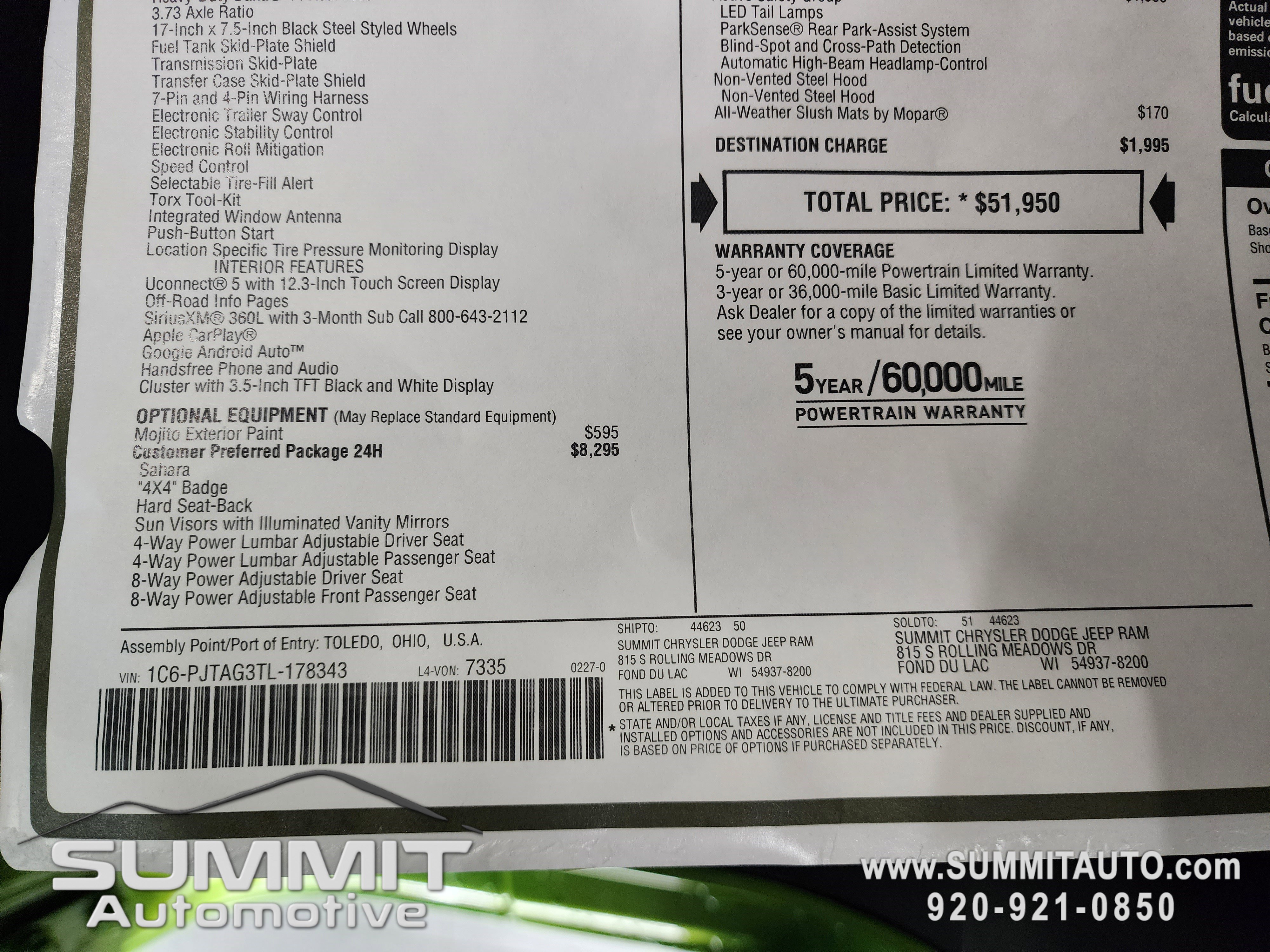 New 2026 Jeep Gladiator Sahara image 36