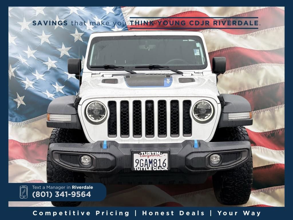 Used 2023 Jeep Wrangler Unlimited Rubicon 4xe image 3