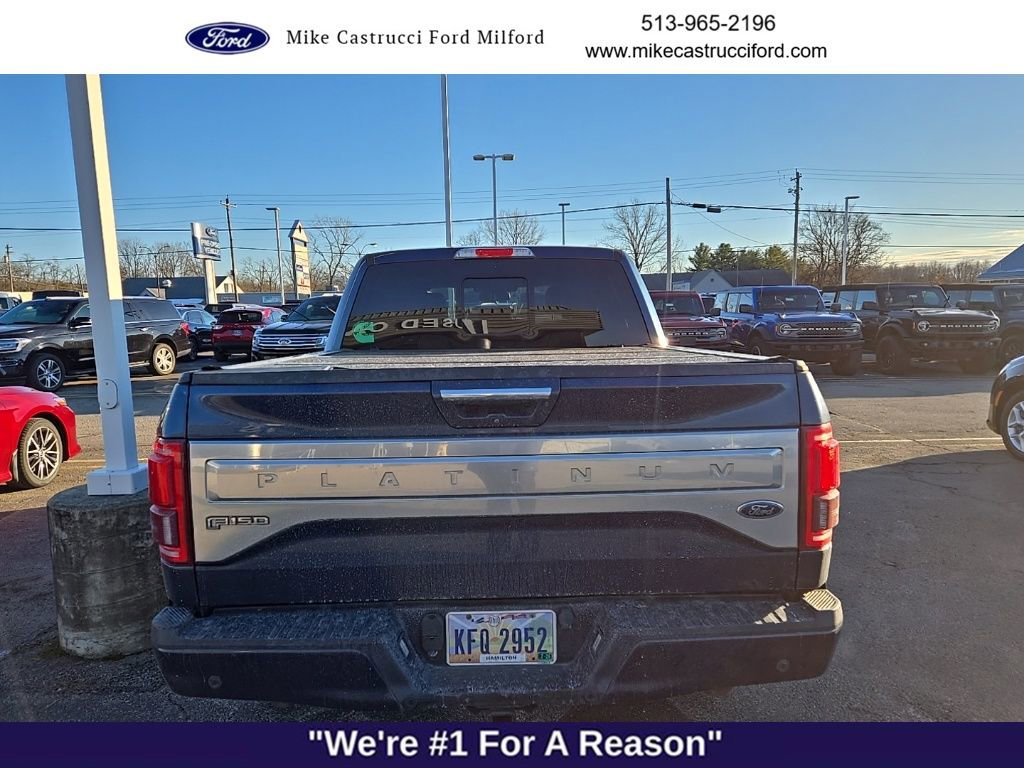 Used 2016 Ford F150 Platinum w/ Equipment Group 701A Luxury image 5