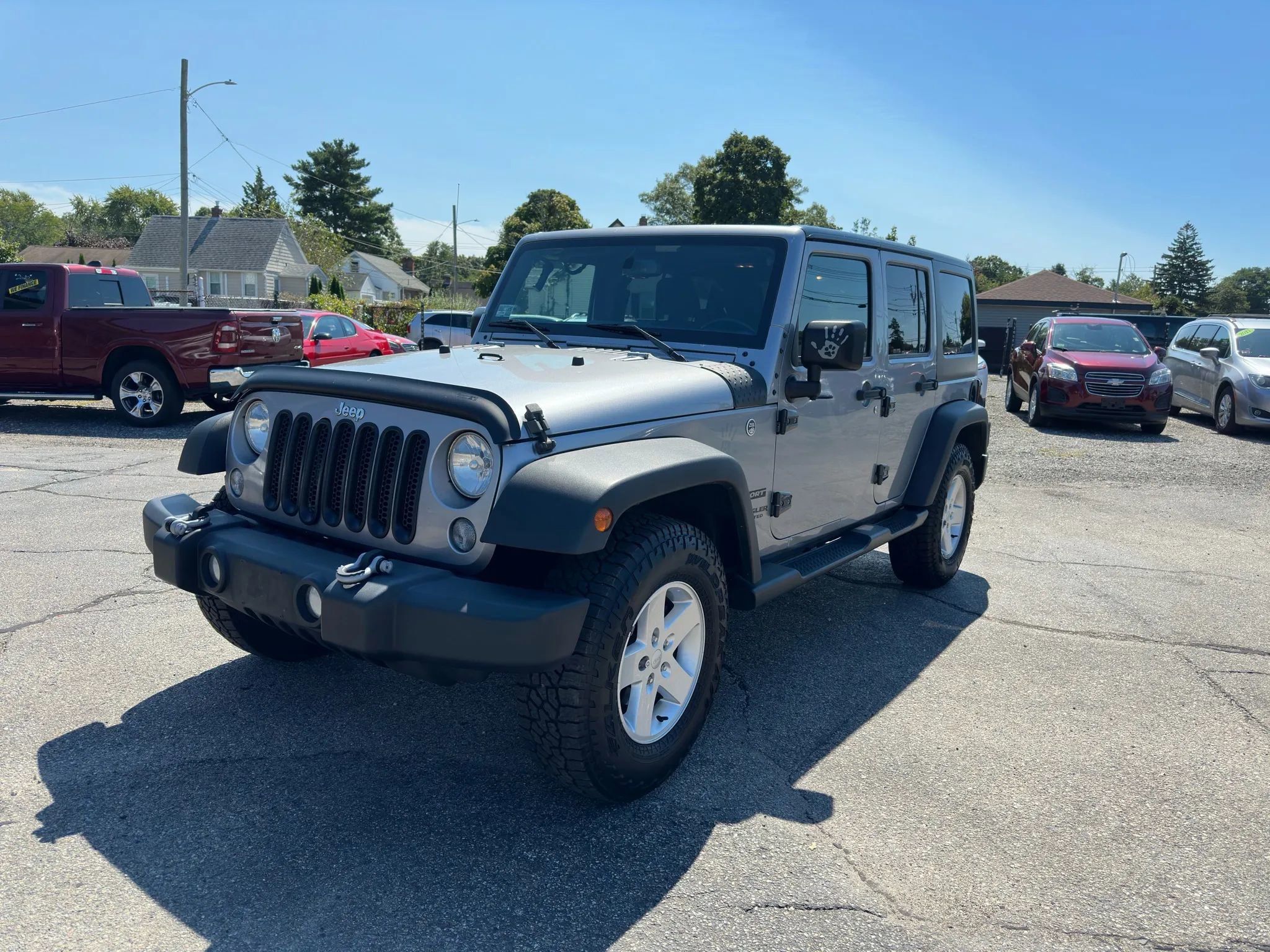 Used 2017 Jeep Wrangler Unlimited Sport w/ Quick Order Package 24S image 2