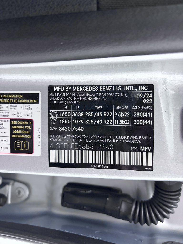 Certified 2025 Mercedes-Benz GLS 580 4MATIC image 26