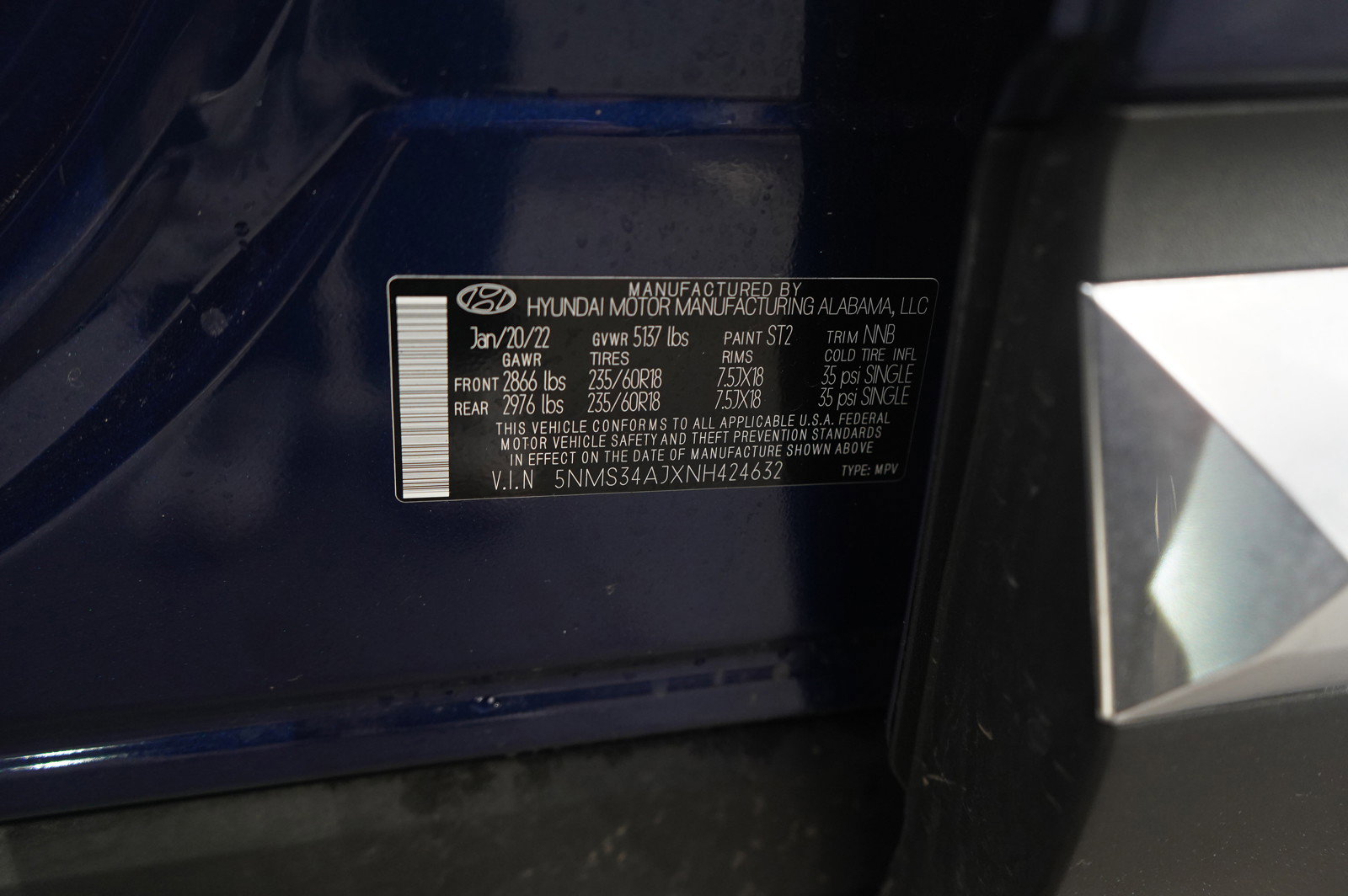 Used 2022 Hyundai Santa Fe SEL w/ Convenience + Premium Package image 23