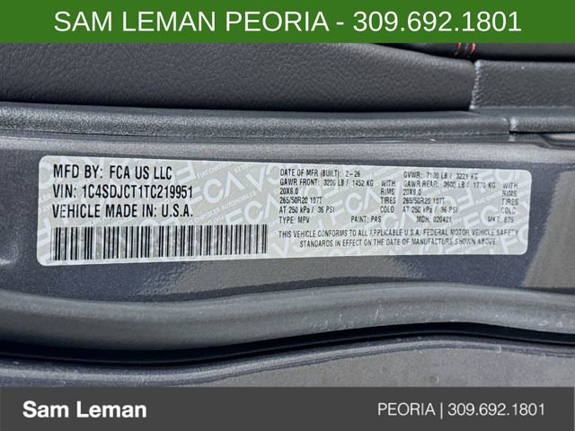 New 2026 Dodge Durango GT image 33