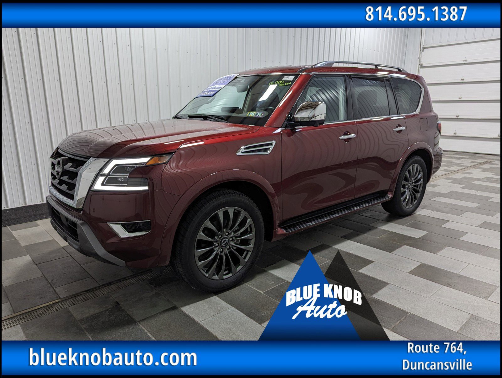 Used 2024 Nissan Armada Platinum w/ Captain's Chairs Package
