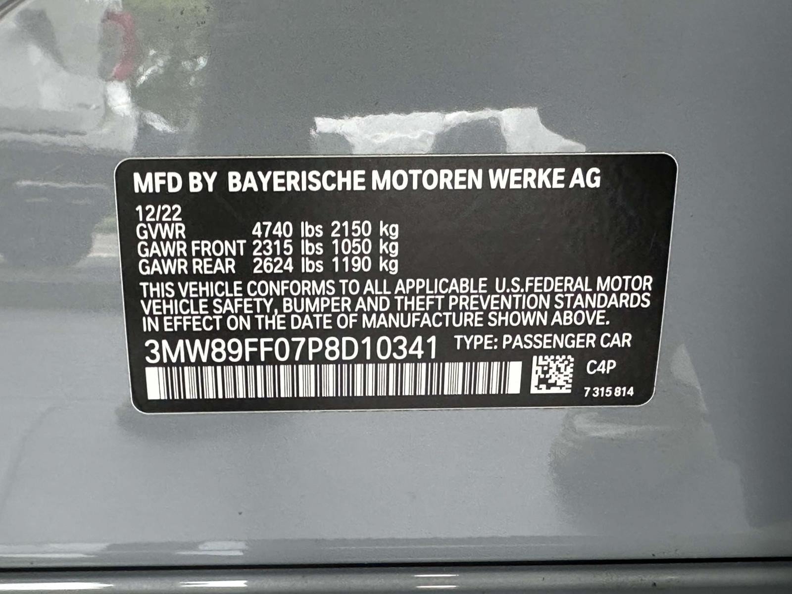 Used 2023 BMW 330i xDrive Sedan w/ M Sport Package AWD/4WD image 36