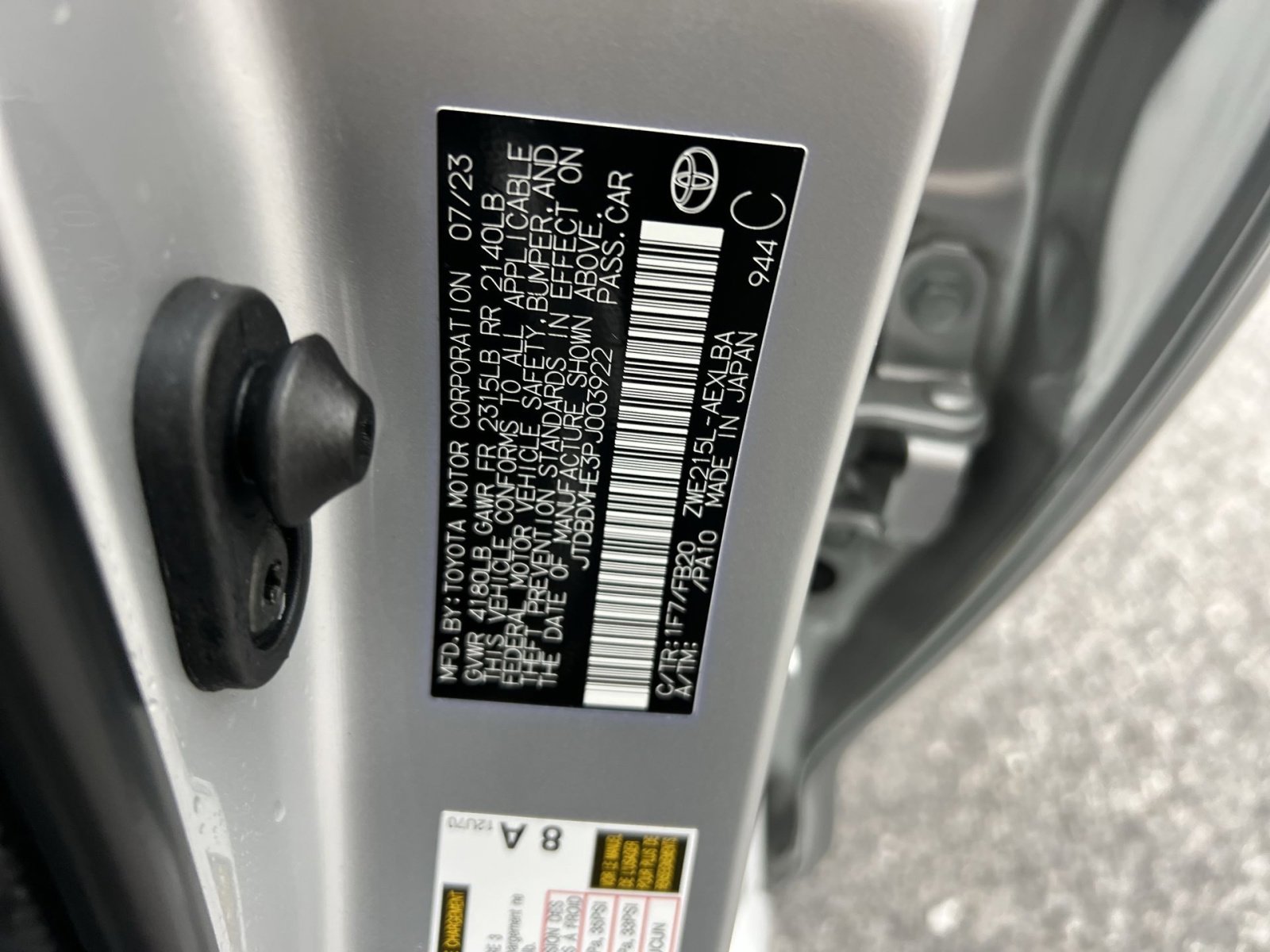 Used 2023 Toyota Corolla LE w/ LE Convenience Package image 26