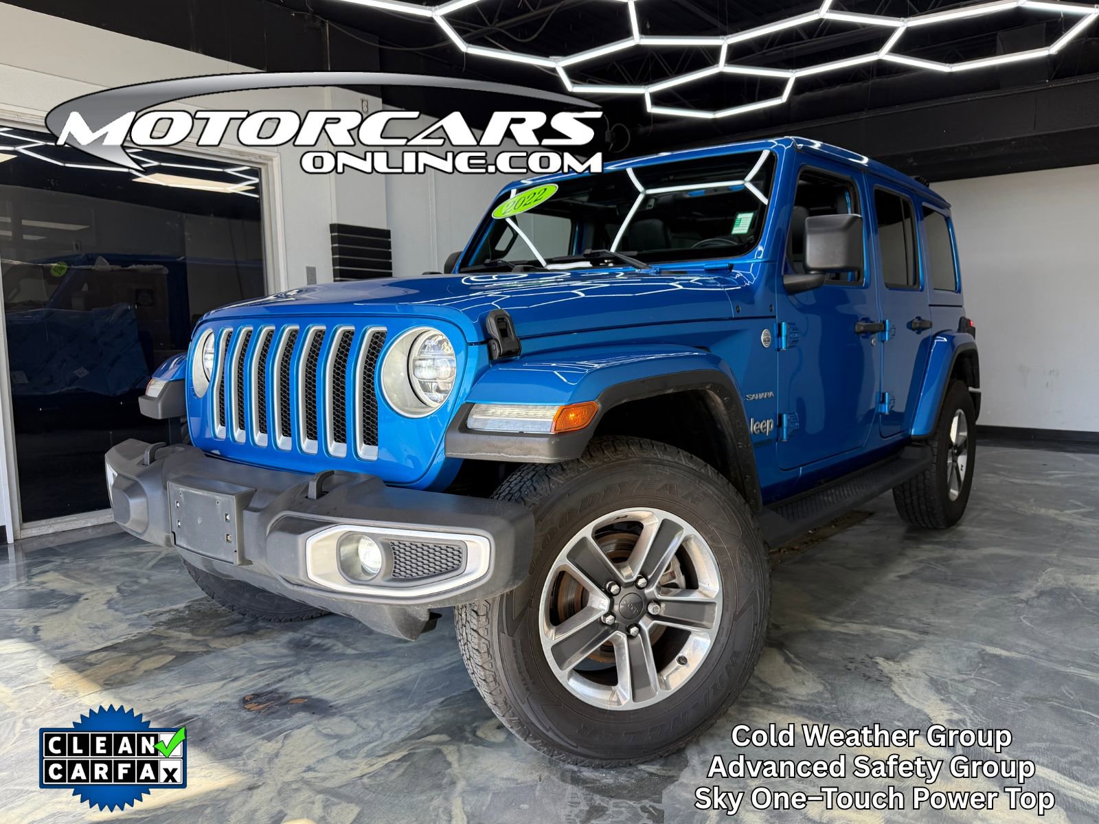 Used 2022 Jeep Wrangler Unlimited Sahara w/ Advanced Safety Group image 1