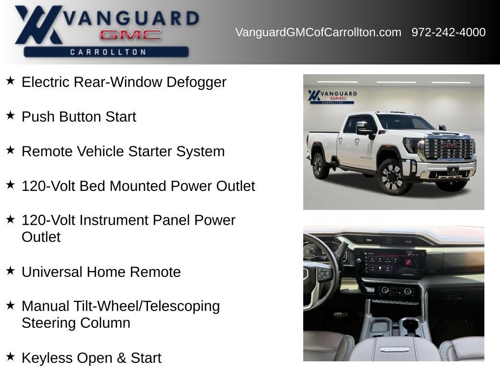 Used 2024 GMC Sierra 2500 Denali w/ Denali Reserve Package AWD/4WD image 12