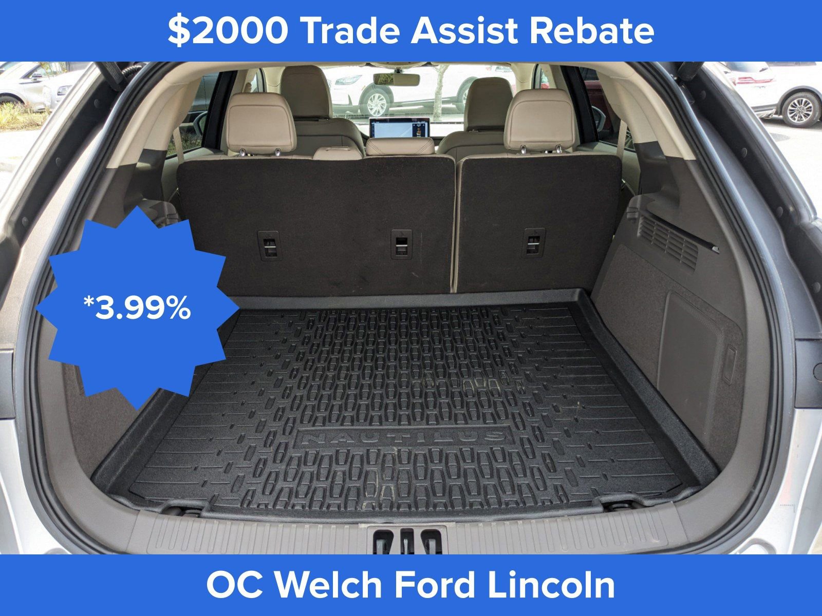 Used 2023 Lincoln Nautilus Reserve w/ Equipment Group 201A image 7