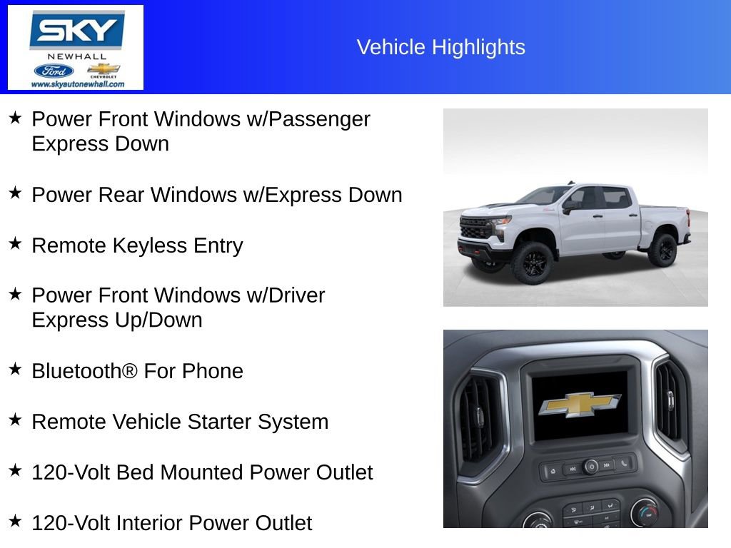 New 2025 Chevrolet Silverado 1500 Custom Trail Boss image 26