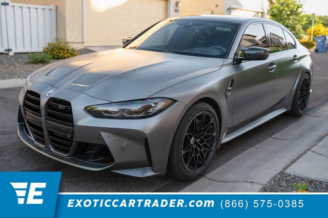 Used 2022 BMW M3 Competition w/ M Carbon Exterior Package AWD/4WD image 1