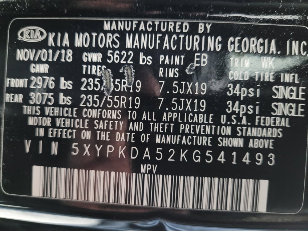 Used 2019 Kia Sorento SX AWD/4WD image 33