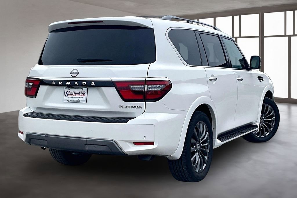 Used 2023 Nissan Armada Platinum w/ Captain's Chairs Package RWD image 6