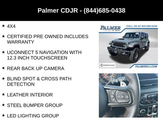 Certified 2024 Jeep Wrangler Rubicon 392 w/ Dual Top Group image 6