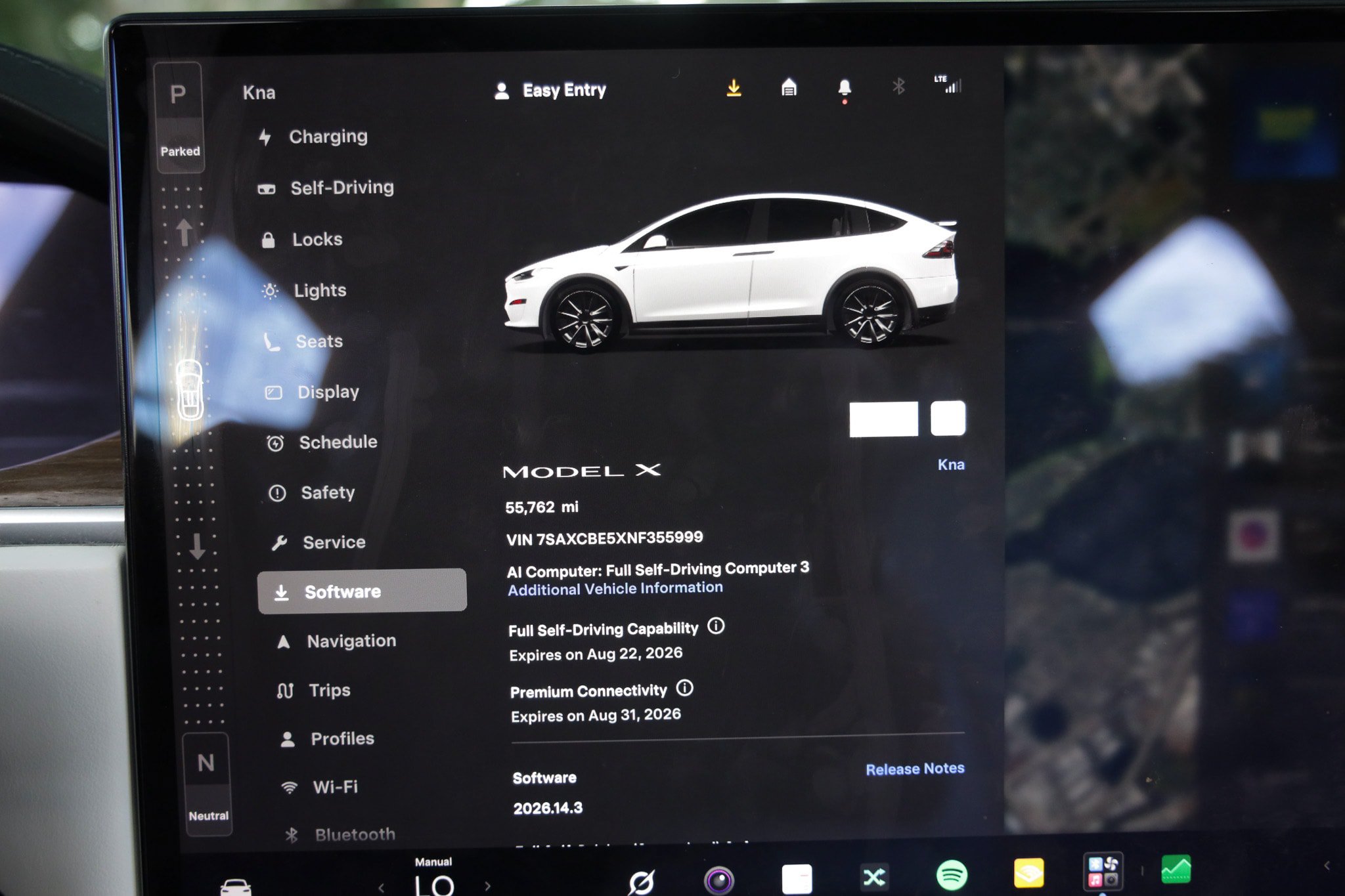 Used 2022 Tesla Model X AWD/4WD image 3