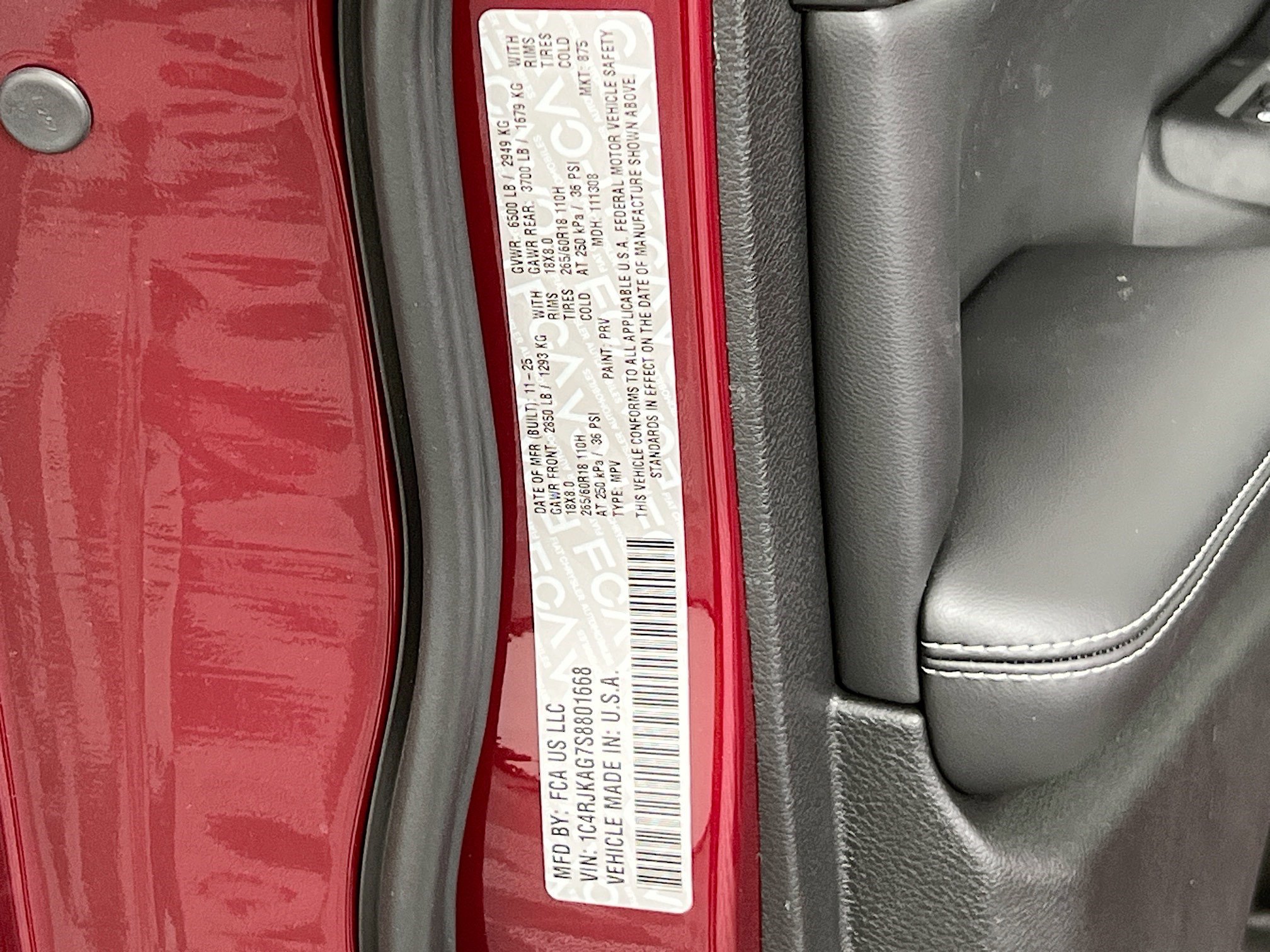 New 2025 Jeep Grand Cherokee L Altitude image 37